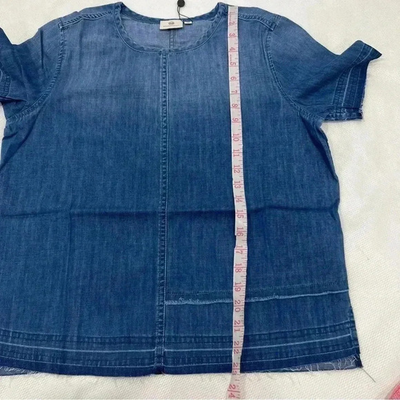 AG ADRIANO GOLDSCHMIED TAWNY RAW 100% Cotton Size Small‎ Turbulence - Picture 7 of 8